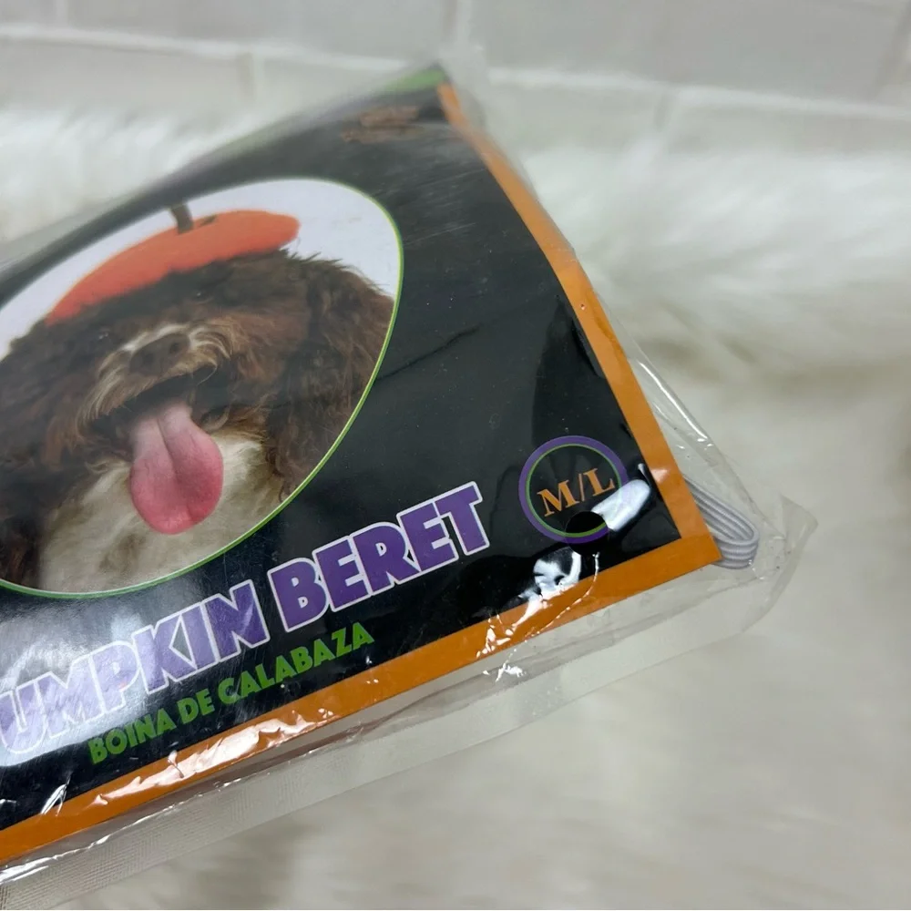 Rubies Pet Shop Boutique Dog Donut & Pumpkin Hat Halloween Accessories